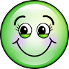 Cute Green Bubble