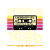 Cassette 1986 Édition Limitée Rétro