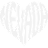 Nevada Herz Typografie