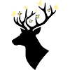 Deer Head Butterfly Yellow