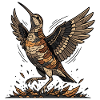 Woodcock Wild Nature Forest Take-off