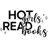 hot girls, read books