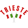 Trieste Italian Flags Cross Emblem