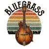 Retro Vintage Bluegrass Mandolin Bluegrass Musik