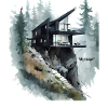 Cliffside Glass House Escape