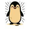 Sunny Penguin Maskottchen