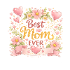 Best Mom Ever Blütenkranz