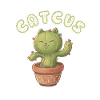 Kawaii Cactus Cat