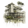 Urban Jungle Modern House