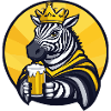 Zebra Bier Lustig