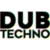 Dub Techno Neon Outline