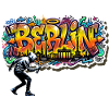Berlin Graffiti Skyline Urban Streetwear Style