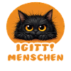 Lustige Igitt ! Menschen Katze