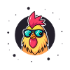 Chic hen sunglasses