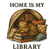 Chez moi, c’est ma bibliothèque