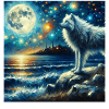 Polarwolf Starry Night