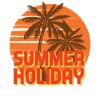 Summer Holiday Palm Sunset