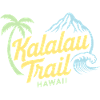 Logo du sentier Kalalau Hawaï Design