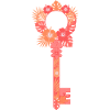 Tropical Flower Key