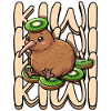 Kiwi Uccello Kiwi Kiwi Carino Kiwi Nuova Zelanda
