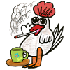 Coffee Butt Cigarettes Chicken Break