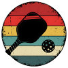 Retro-Sport-Pickleball-Geschenk