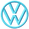 Volkswagen VW Classic Logo Embroidery
