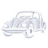 Volkswagen VW Beetle Stickmotiv