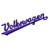Volkswagen VW Retro Logo Embroidery Lettering