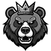 Bear Head Crown