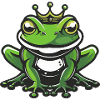 Frog Head Crown