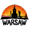 Sunset over Warsaw