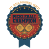 Pickleball Champion Eat Sleep Pickleball Repeat