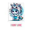 Grumpy Unicorn – I Don't Care Face
