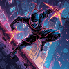 Neon Ninja in Urban Jump