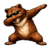 Dabbing Grizzly