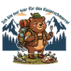 Kaiserschmarrn Wanderbär - Lustiges Wandershirt