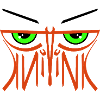 Pink-Monster Ambigramm 