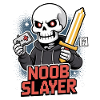 Noob Slayer Grim Skull Hoodie