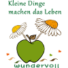 Apfel mit Kamellenblüten