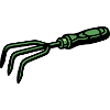 Garden Claw Hand Cultivator Icon