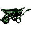 Wheelbarrow Garden Construction Tool