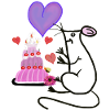 Mouse Rodent Birthday Cake Kids