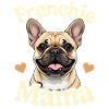Frenchie Mom Heart Dog Lover Dogs