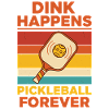 Pickleball-spill Morsom spiller Dink skjer Pickleball