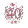 Hello 40 Leopard Pink Edition