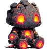Lava Golem Steinheld Kind