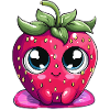 Kawaii Strawberry Face Face Face