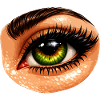 Green Eye Illustration