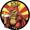 Dinosaur Brontosaurus Beer Funny